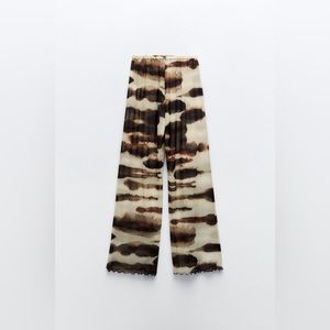 COPY - ZARA NWT TIE-DYE PRINT TULLE PANTS SIZE M